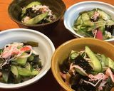 我が家の簡単酢でワカメ胡瓜カニカマ酢の物作り方5写真