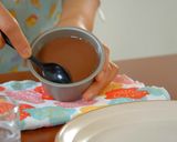 チョコレートプリン（焼きプリン）動画あり作り方27写真