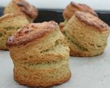 ぱっくり。抹茶の英国式スコーン作り方10写真