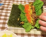 辛ラーメンで作るキンパ作り方6写真