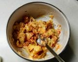 キムチポテトのパン作り方2写真