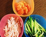 簡単☆春雨の冷やし中華作り方2写真