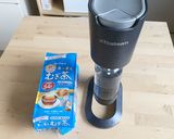 ソーダストリームでノンアルビール・麦茶作り方1写真