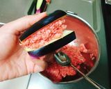 小麦粉なし☆ピーマンと茄子の肉詰め作り方5写真