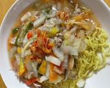 キムチ入りあんかけ焼きそば作り方7写真
