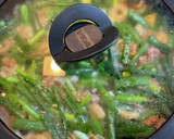 豚コマと竹輪と青ネギで他人丼作り方4写真
