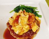 ふんわり生姜オムバーグ作り方6写真