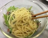 混ぜるだけ＊梅じゃこパスタ作り方3写真