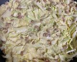 納豆入りお好み焼き作り方4写真