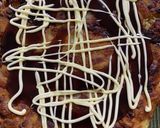 納豆入りお好み焼き作り方7写真
