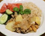 マサマンカレー（ココナッツ味のカレー）作り方7写真