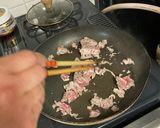 ラム肉で！キムチチャーハン作り方3写真