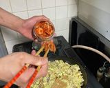 ラム肉で！キムチチャーハン作り方11写真