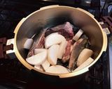 圧力鍋でぶり大根　作り方4写真