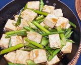 にんにくの芽と豚肉のオイスターソース炒め作り方6写真