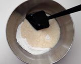 米粉でもちふわ。一口ハニーパンケーキ作り方3写真