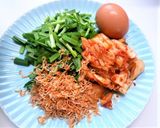 お手軽♬キムチのプチお好み焼き作り方1写真
