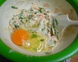 お手軽♬キムチのプチお好み焼き作り方4写真