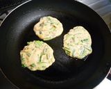 お手軽♬キムチのプチお好み焼き作り方6写真