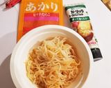 ふりかけで、たらこ白滝スパ★あかり作り方3写真