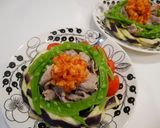 本技おいしいキムチ冷しゃぶサラダ作り方9写真