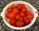 皮を剥かないプチトマトの簡単マリネ作り方1写真
