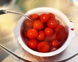 皮を剥かないプチトマトの簡単マリネ作り方5写真