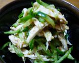 ヘルシー！蒸し鶏ときゅうりのピリ辛和え！作り方8写真