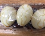 黒酢とめんつゆで簡単☆味玉作り方4写真