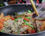 中華炒めを簡単洋風♪牛肉とトマトの炒め物作り方7写真