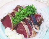 我が家流♡鰹のお刺身の食べ方作り方5写真