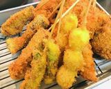 串カツ【串揚げ】メイン夕飯献立・晩ご飯作り方2写真