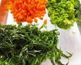 豚肉春野菜巻きカツ作り方2写真