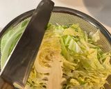 豚バラ肉と春キャベツのエチュベ作り方1写真