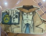 ルパン　銭形警部　おにぎらずオブアート作り方4写真