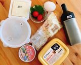 筋肉が喜ぶ!うまみサラダチキンユッケ丼作り方1写真