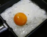 たたみエッグ!オーバーイージーエッグ作り方2写真