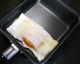 たたみエッグ!オーバーイージーエッグ作り方3写真