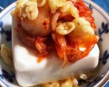 おつまみに！天かすキムチ冷奴作り方3写真