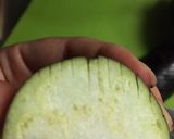 なすと花にらの焼き浸し作り方1写真
