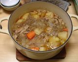 お手軽♪ しっかり味の肉じゃが作り方17写真