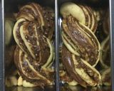 NY発☆ヌテラバブカ☆チョコ&クルミ作り方12写真