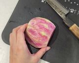 紅芯大根の焼きサラダ作り方1写真