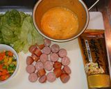 超簡単！本格レタスチャーハン！！作り方1写真