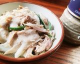 贅沢濃厚ごまだれロティサリーチキンサラダ作り方5写真