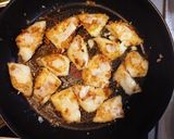 白身魚のカレー風味焼き作り方3写真