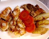 白身魚のカレー風味焼き作り方5写真