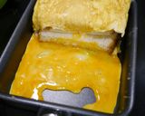 簡単！ワンパントースト☆チーズと半熟卵作り方6写真