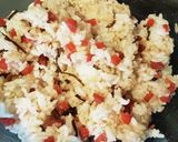 ◆カリカリ梅と塩こんぶの混ぜご飯◆作り方3写真