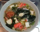 水溶性食物繊維 たっぷり お味噌汁作り方4写真